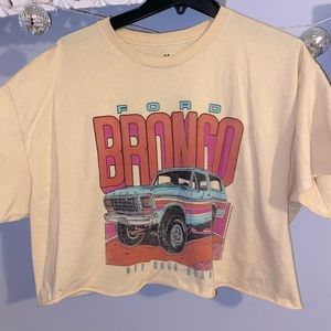 Altar’d State Cropped Brono Shirt